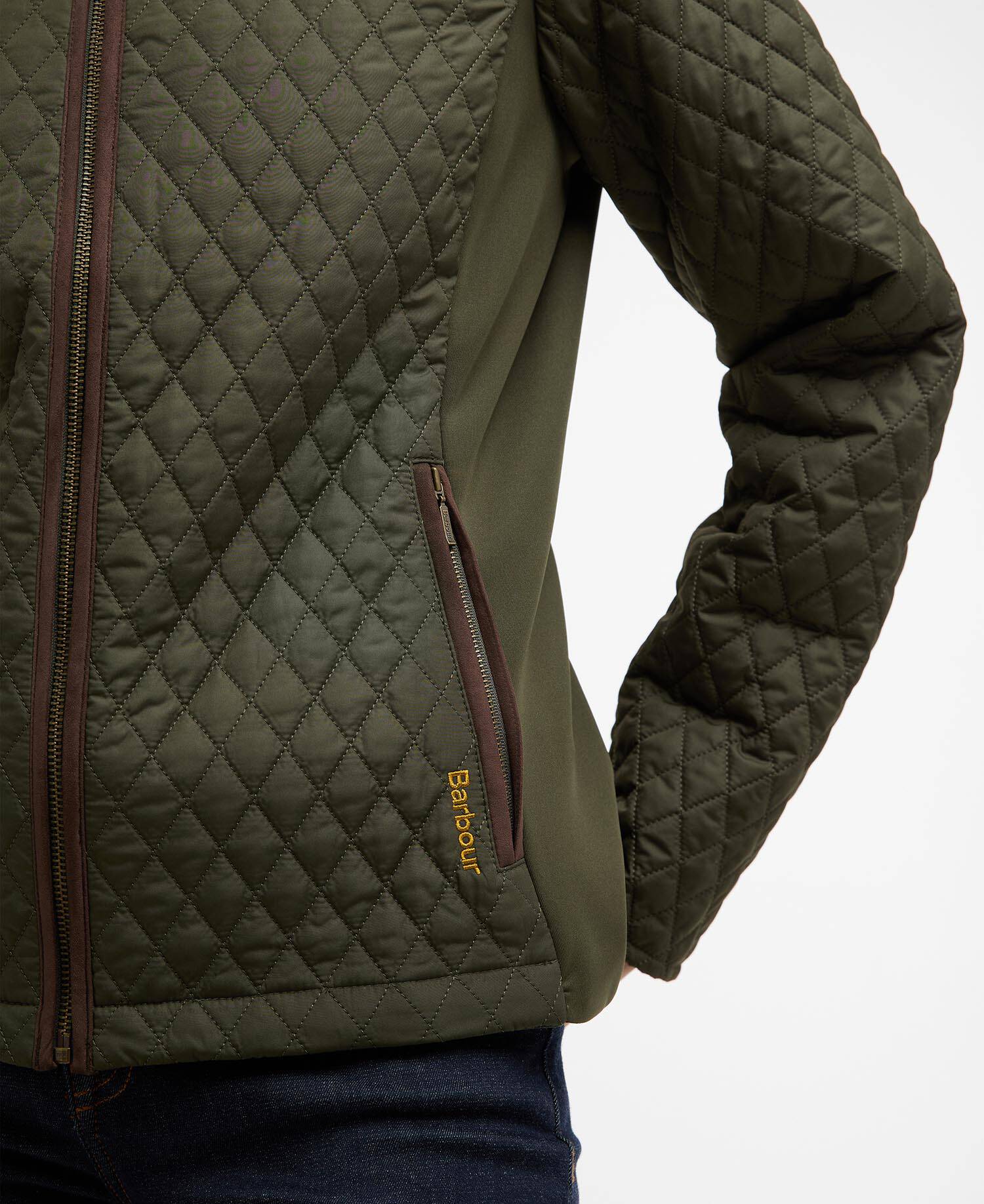 Basswood Quilted Jacket Olive image number 4