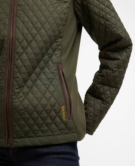 Basswood Quilted Jacket Olive