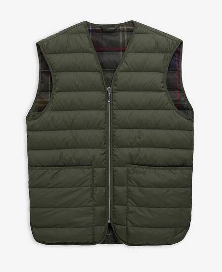 Gilet reversibile in piuma d’oca Sage