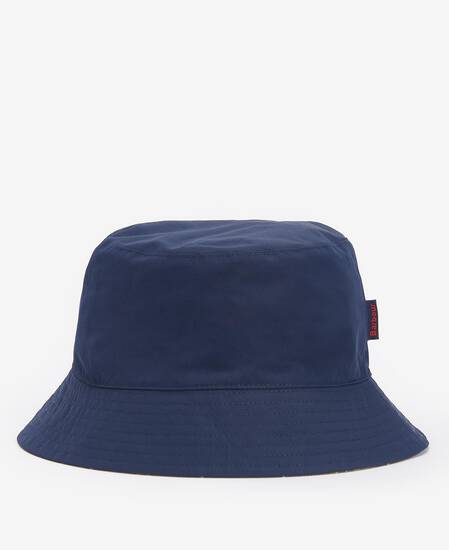 Hutton Reversible Bucket Hat Navy-Classic