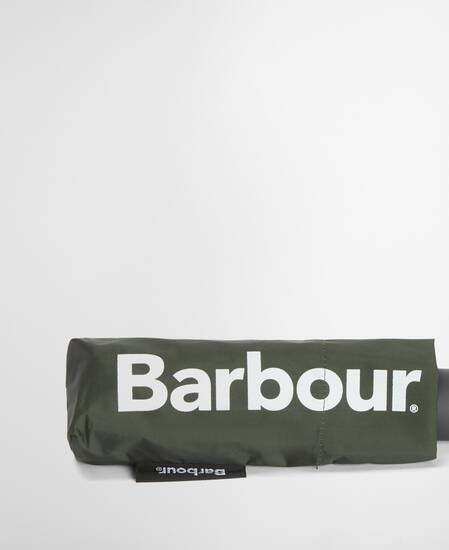 Regenschirm Logo Mini Barbour Green