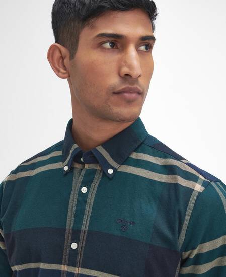 Iceloch Tailored Long-Sleeved Shirt Green Loch