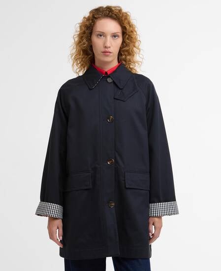 Gabby Car Coat Dark Navy