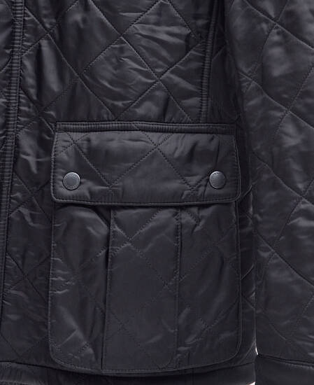 Tourer Ariel Polarquilt Jacket Classic Black
