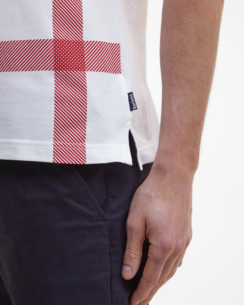 Blaine Tartan Short-Sleeved Polo Shirt