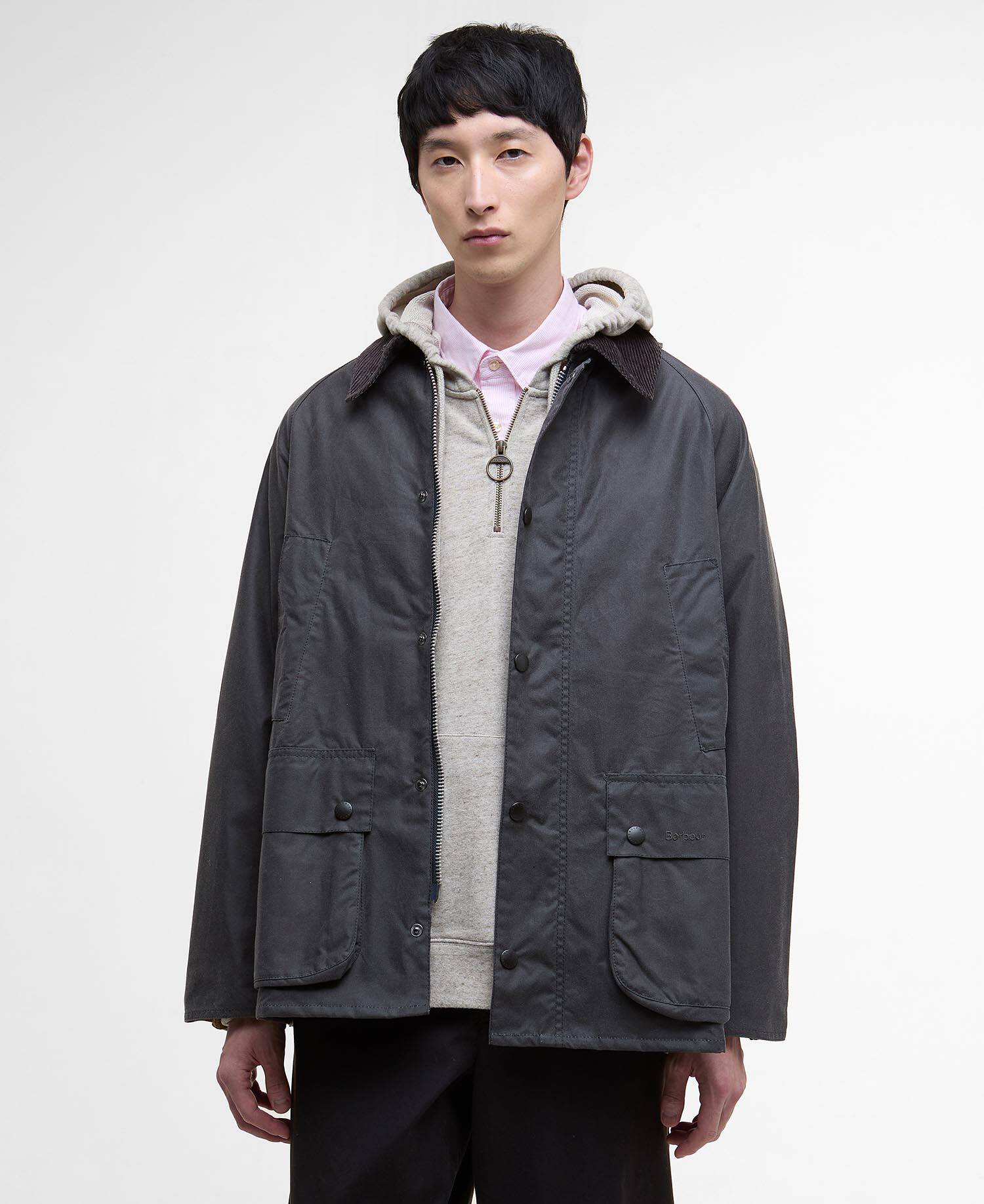 Oversized Bedale Waxed Jacket image number 0