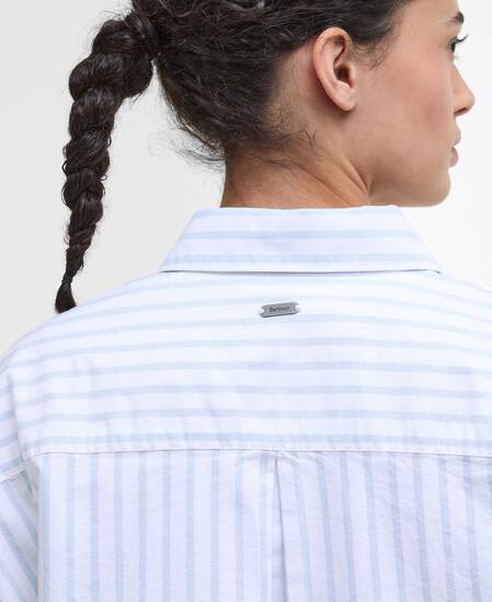 Lavensdale Striped Relaxed Shirt Chambray Stripe
