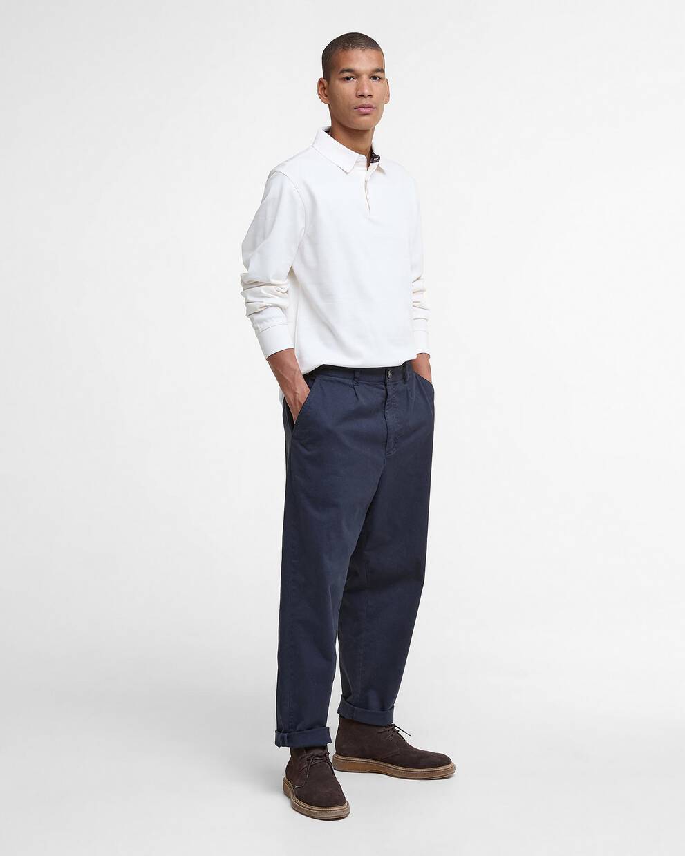 Waketown Tailored Long-Sleeved Polo Shirt