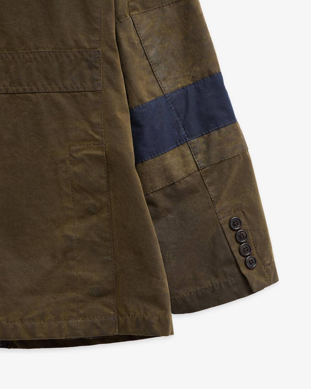 Barbour Re-Loved Lutz Waxed Jacket - Size L