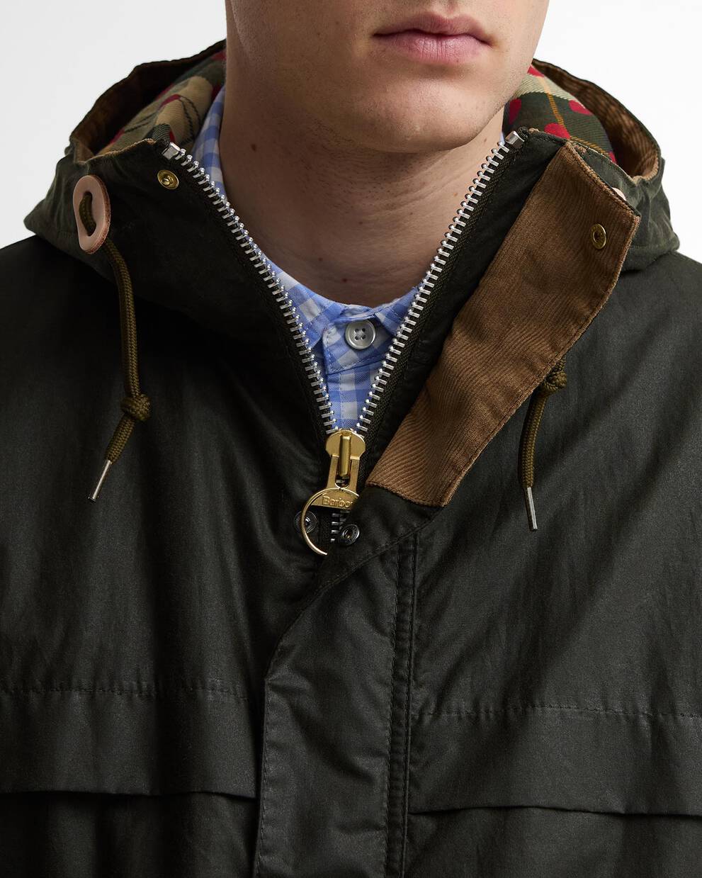 Paul Smith Loves Barbour Durham Waxed Jacket