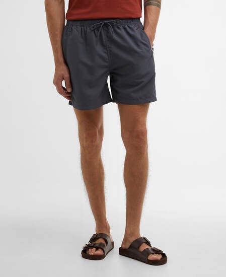 Large Logo Swim Shorts Storm Grey
