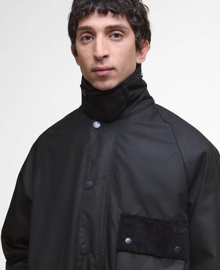 Wachsjacke Modified Solway Black