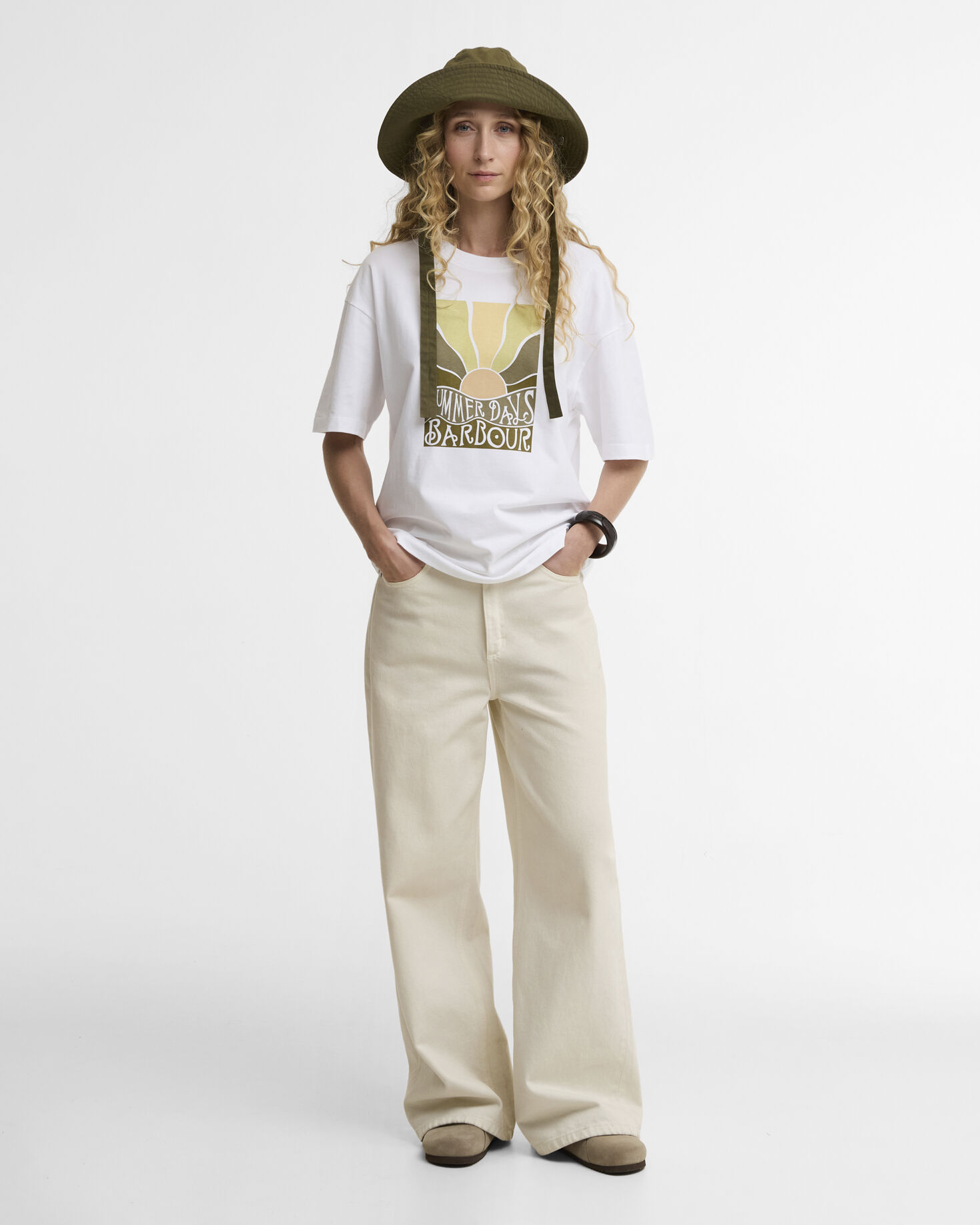 T-shirt Melody White