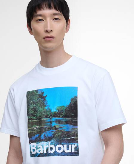 Sprouston Oversized Graphic T-Shirt White