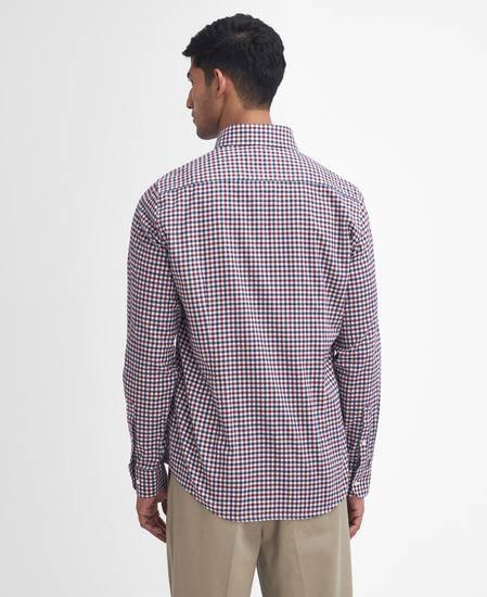 Finkle Tailored Long-Sleeved Shirt Merlot