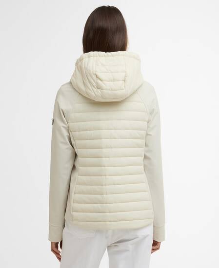 Steppjacke Valentina Bone White
