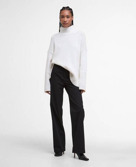 Serena High-Neck Jumper Cloud