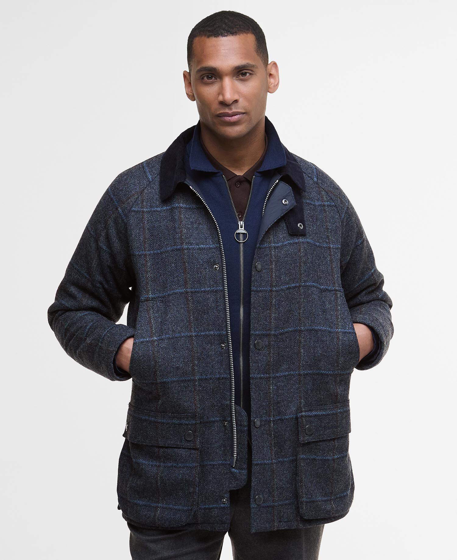 Buy Bedale Check Wool Jacket for N/A 0.0 | BARBOUR_ROW