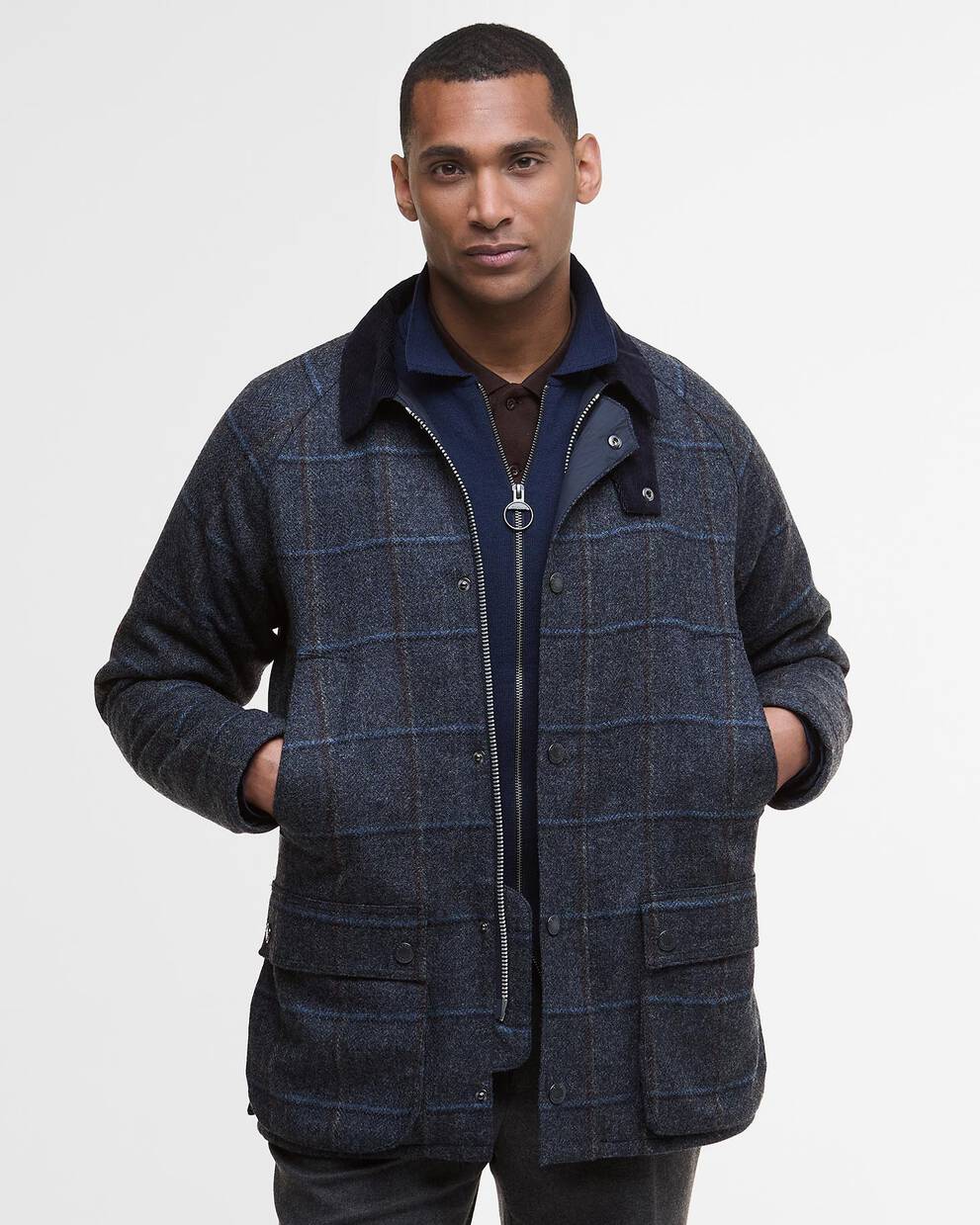 Bedale Check Wool Jacket