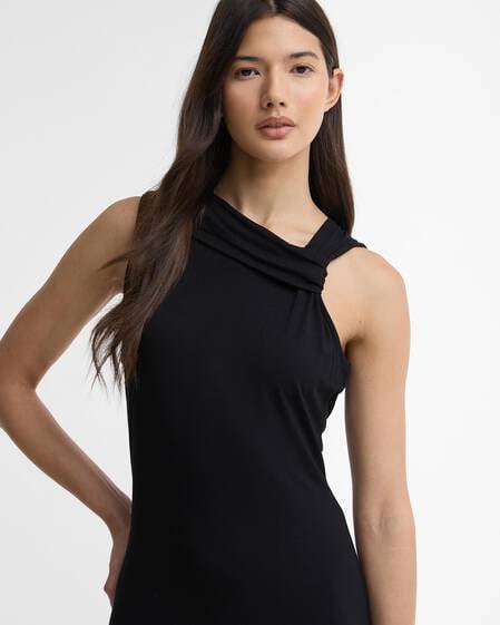 Cinzia Midi Dress Black