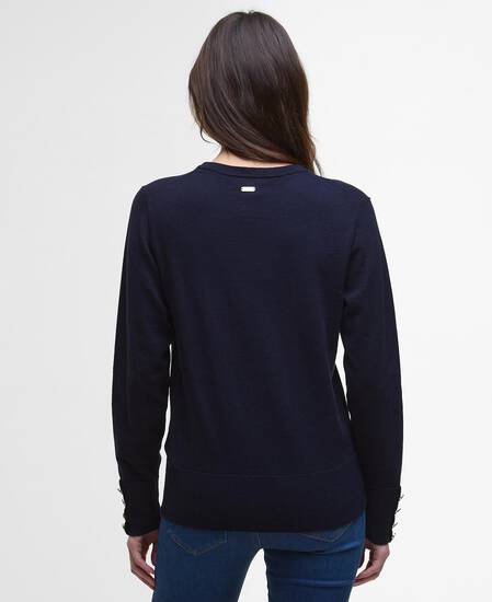 Carlby Crew Neck Jumper Navy