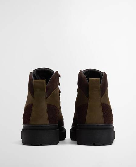 Sidwood Hiking Boots Olive Nubuck