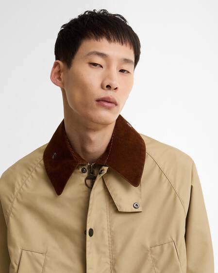 Barbour x eYe JUNYA WATANABE MAN Oversized Bedale Casual Jacket Beige