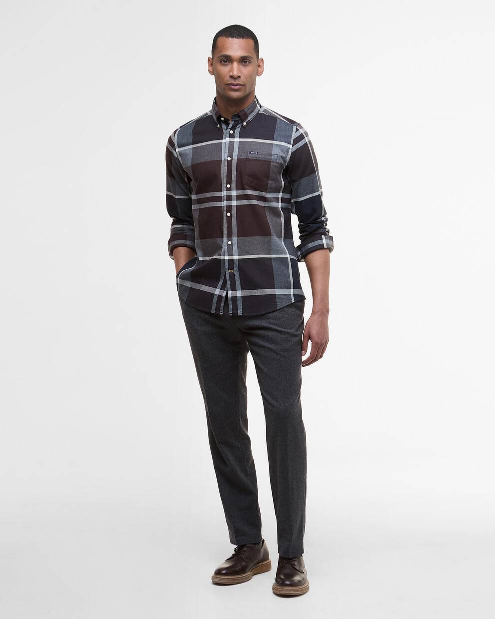 Dunoon Tailored Long-Sleeved Shirt