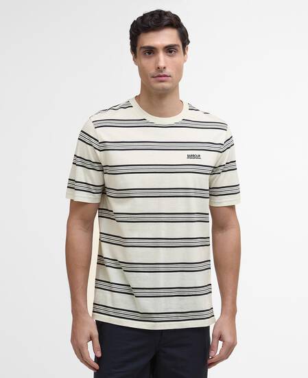Upham Striped T-Shirt Whisper White Upham Striped T-Shirt Whisper White