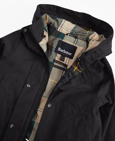Winter Beadnell Waterproof Jacket Black-Ancient