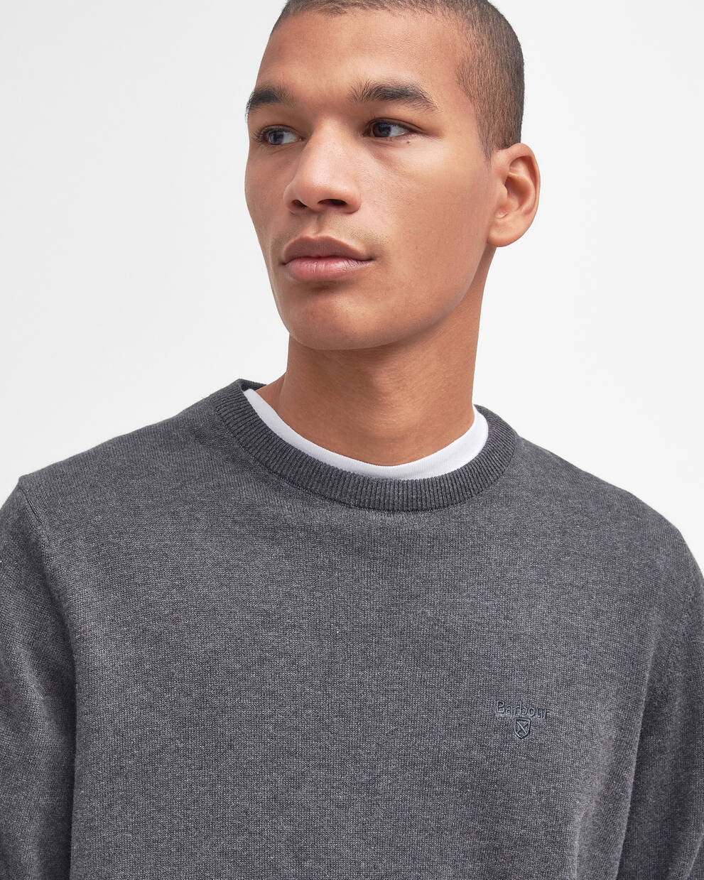 Pima Cotton Crew Neck Jumper