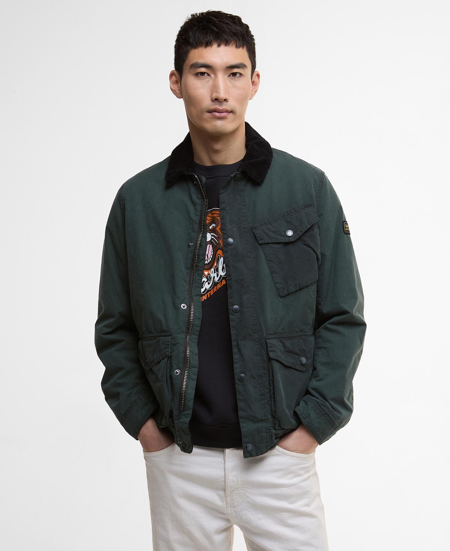 Buy Drifter Waxed Jacket for N/A 0.0 | BARBOUR_ROW