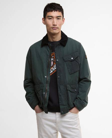 Giacca cerata Drifter Sage