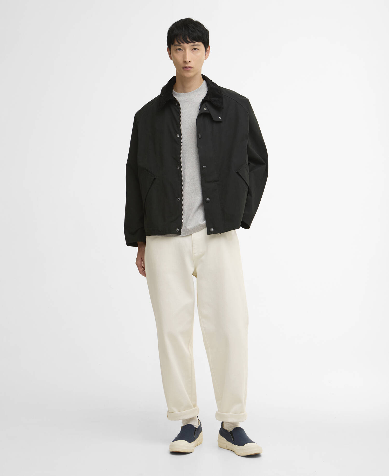 Transporter Oversized Casual Jacket Black image number 1