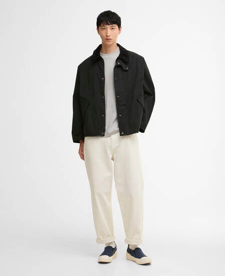 Transporter Oversized Casual Jacket Black