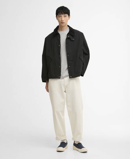 Transporter Oversized Casual Jacket Black