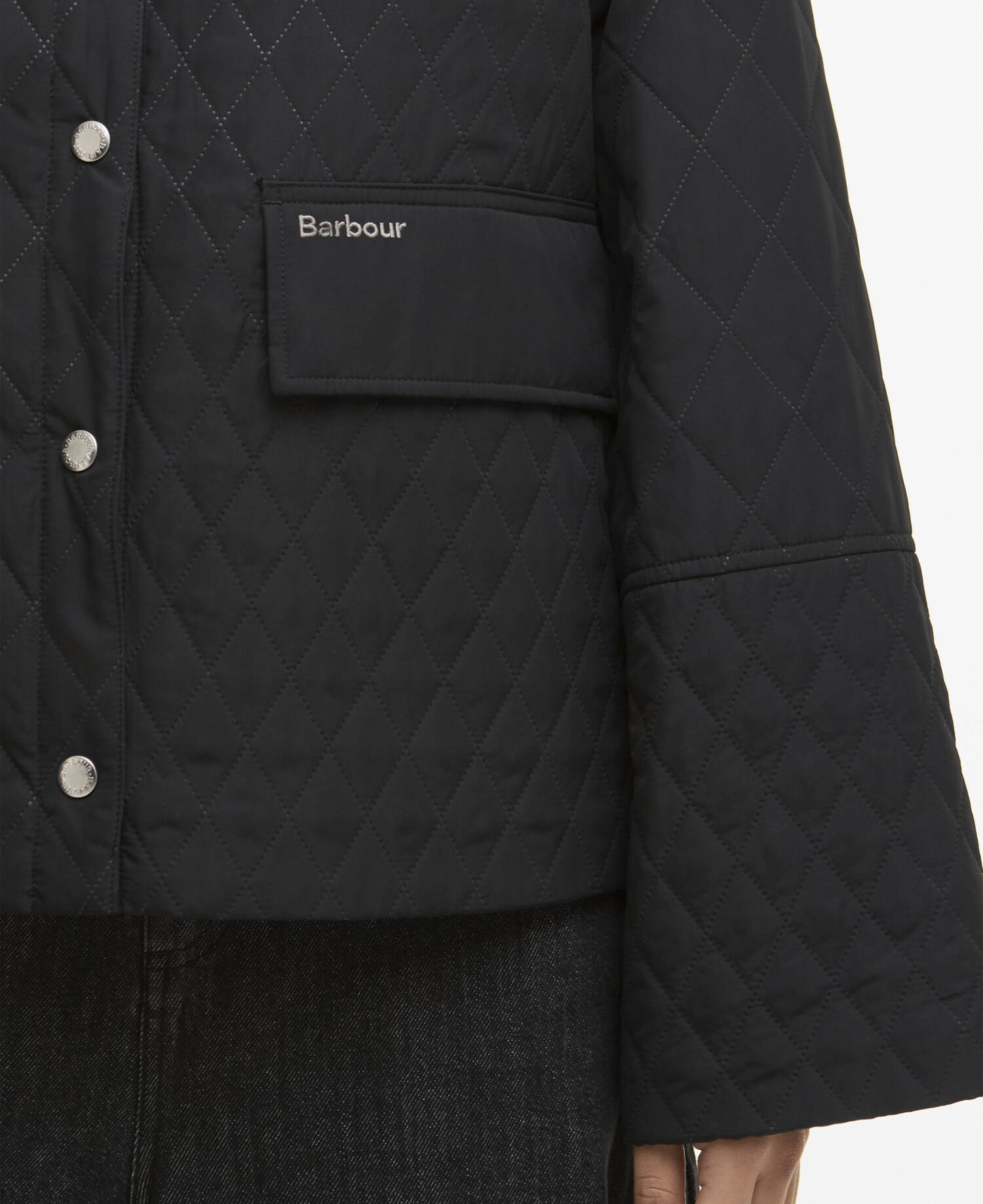 Kirby Quilted Jacket Black/Dress image number 4