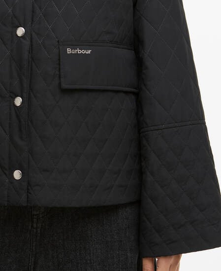 Kirby Quilted Jacket Black/Dress