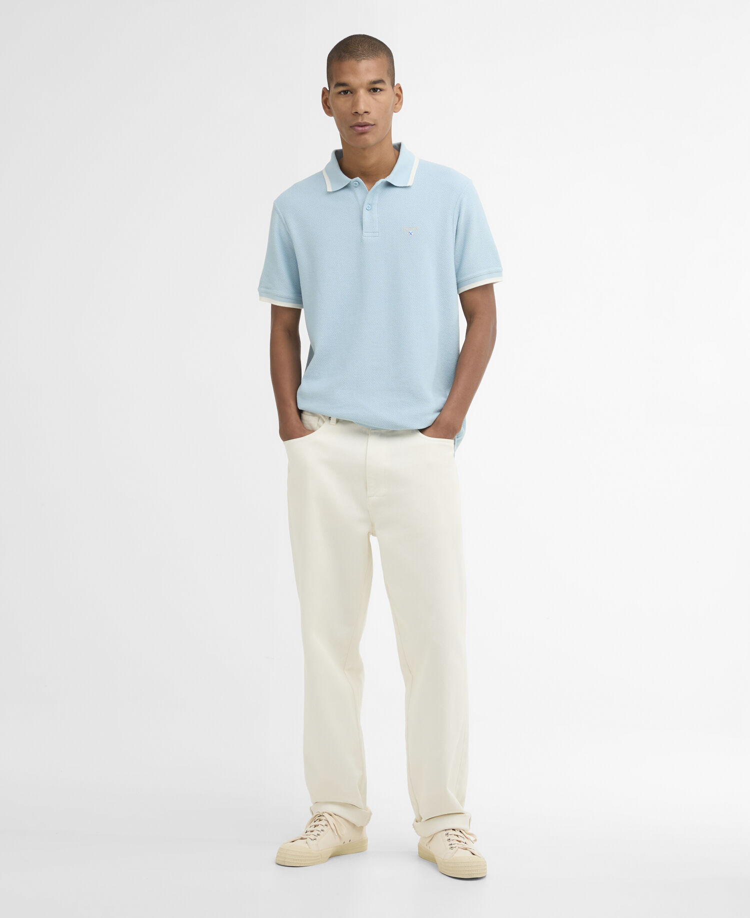 Poloshirt Ferriby Tailored Surf Blue