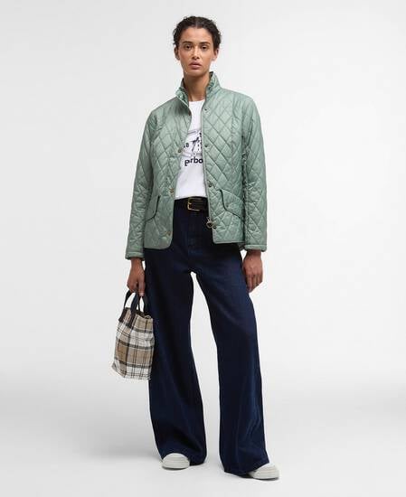 Giacca trapuntata Flyweight Cavalry Blue Sage