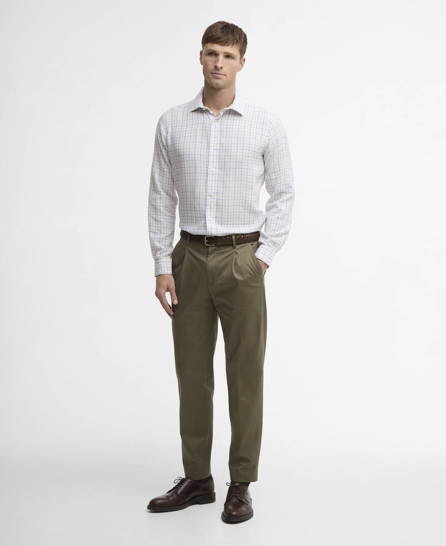 Pantaloni in cotone Bellamy Olive image number 0