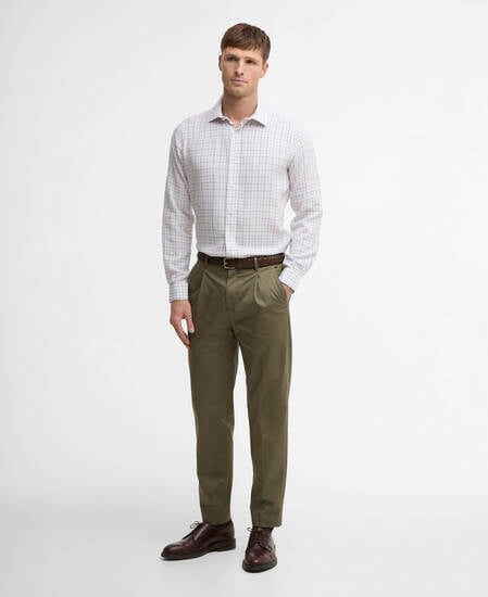 Bellamy Cotton Trouser Olive