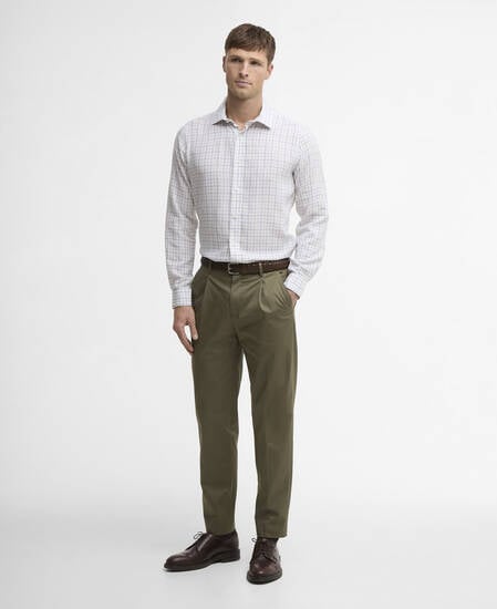 Bellamy Cotton Trouser Olive