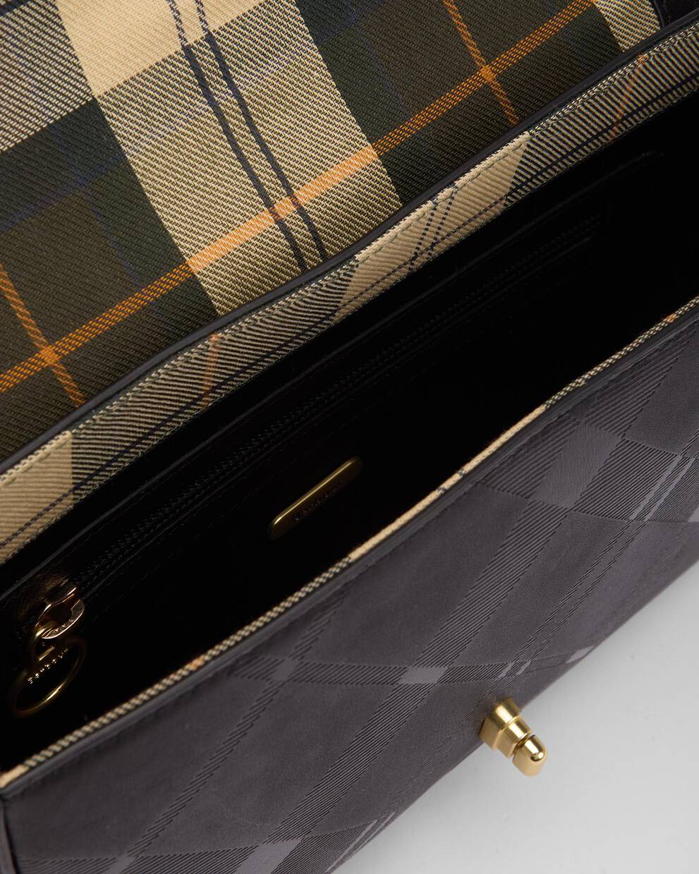 Rosa Deboss Leather Crossbody Bag