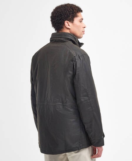 Sapper Waxed Jacket Olive-Classic