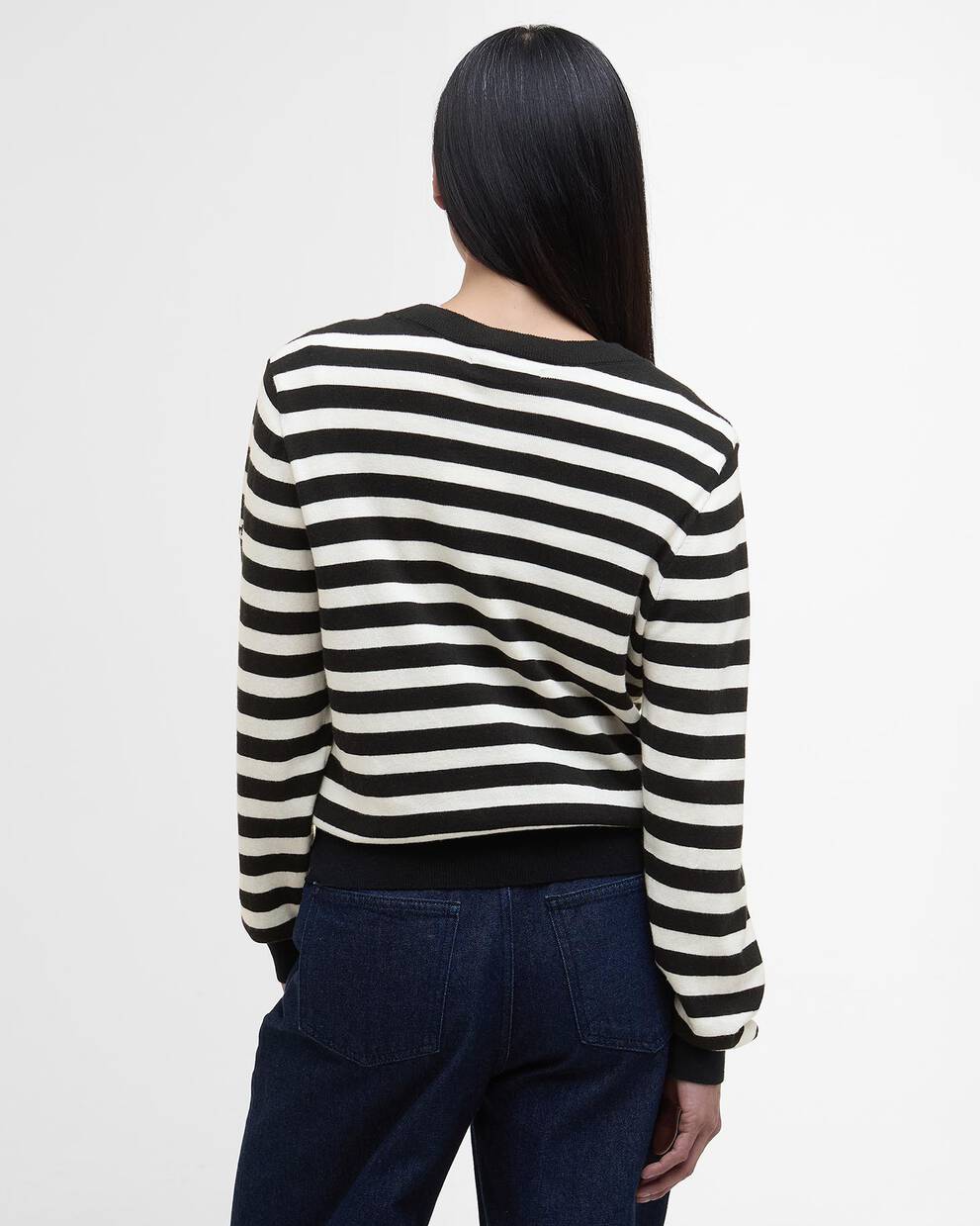 Lois Striped Crew Neck Jumper