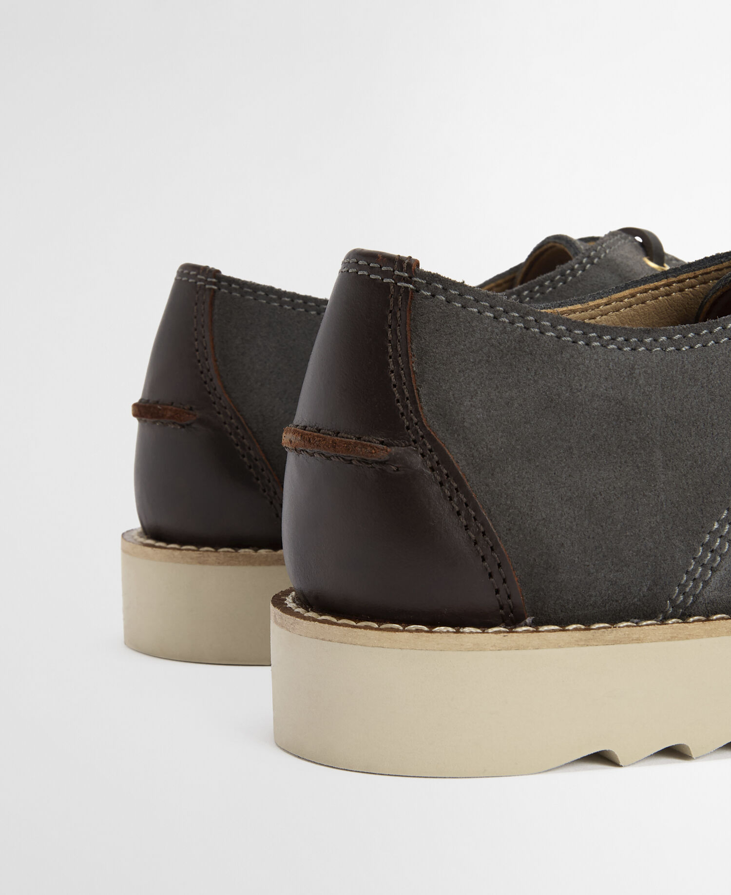 Scarpe derby Aydon Slate Grey Suede