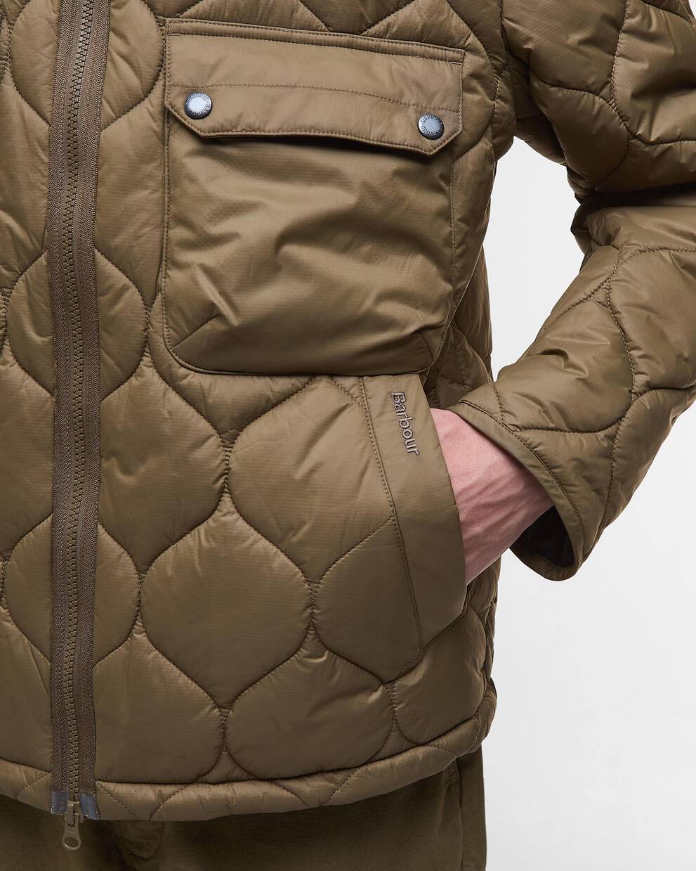 Re-Engineered Hooded Spey Quilted Jacket