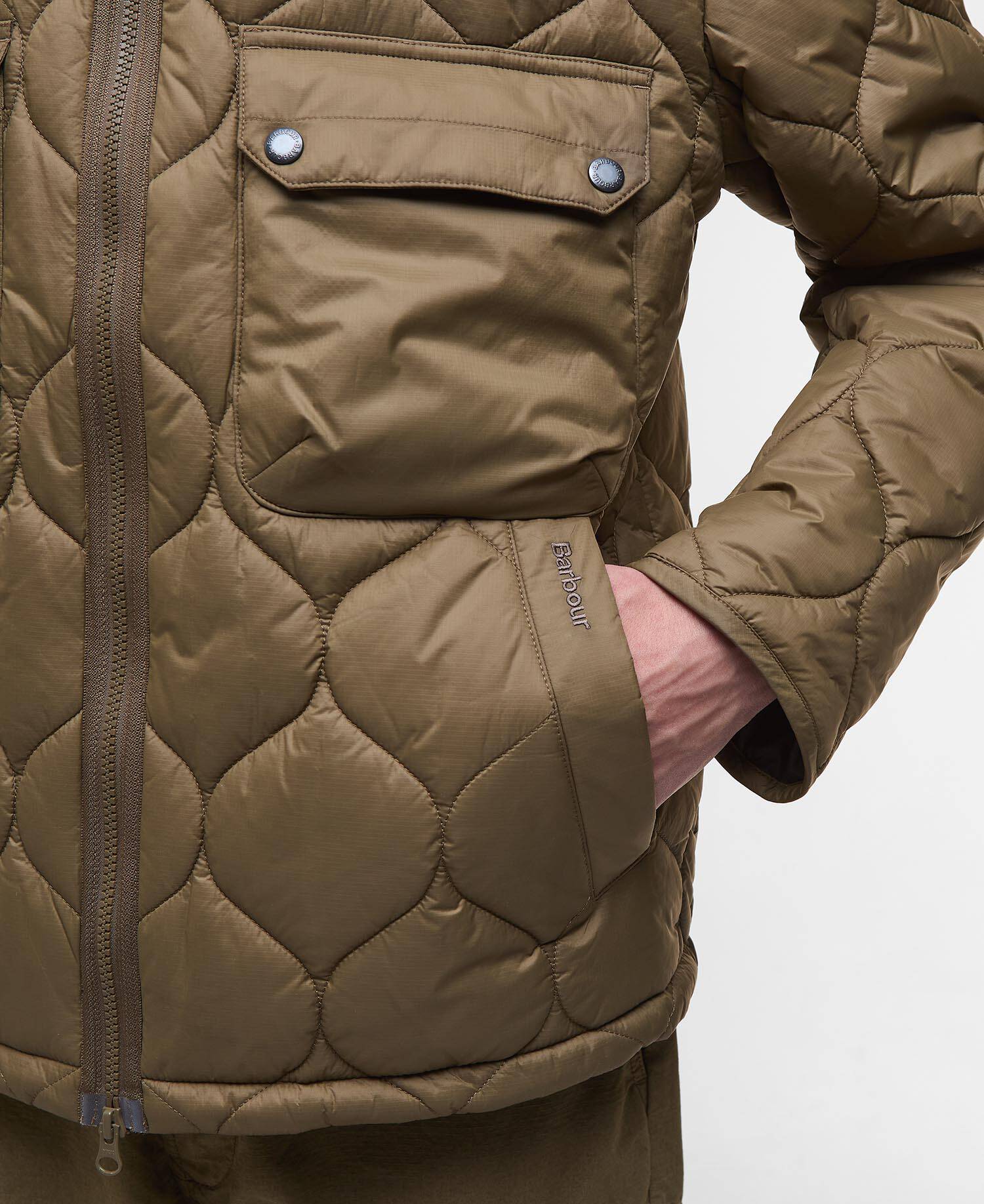 Re-Engineered Hooded Spey Quilted Jacket image number 4