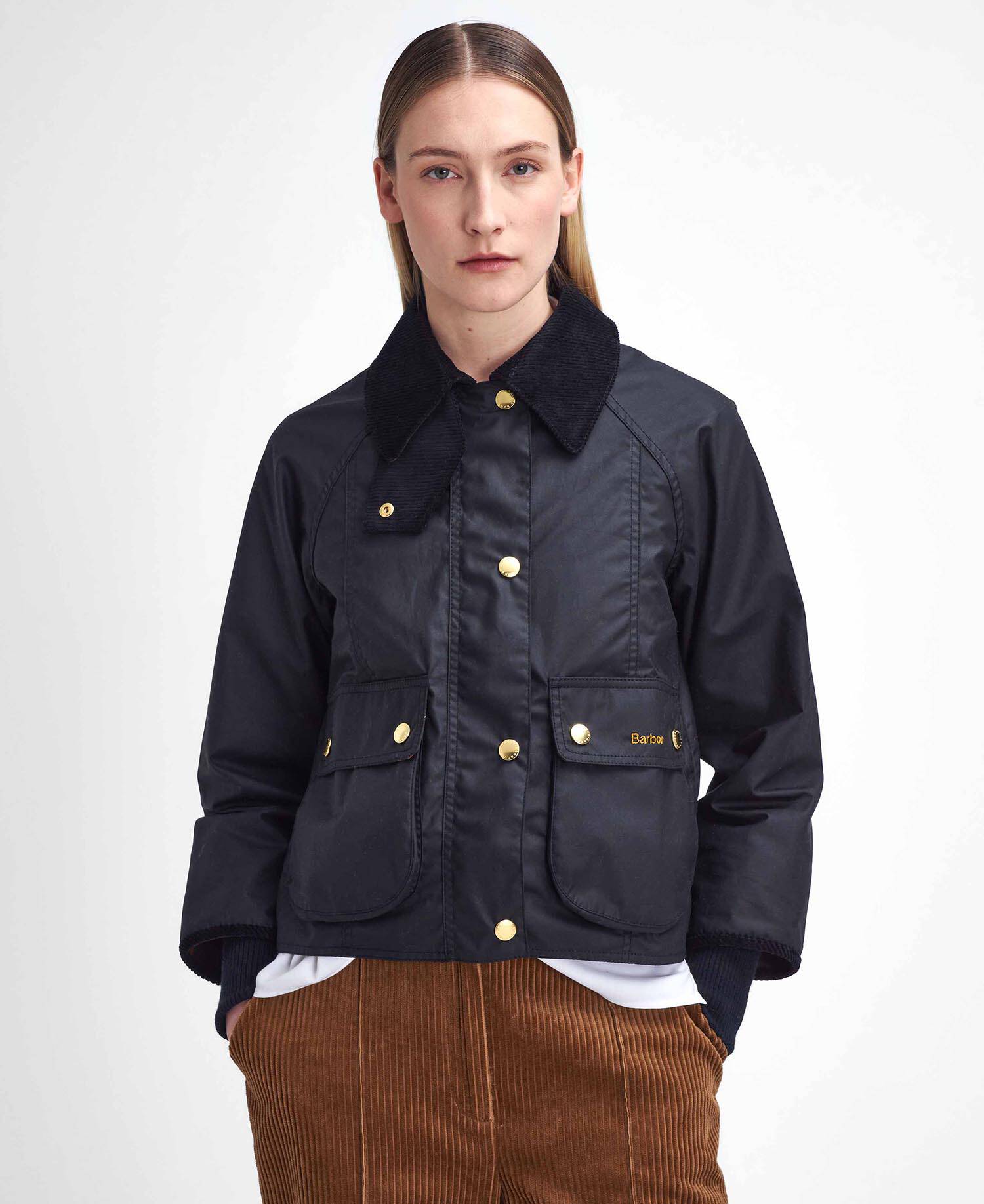 Cropped Beadnell Waxed Jacket image number 0